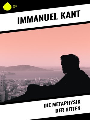 cover image of Die Metaphysik der Sitten